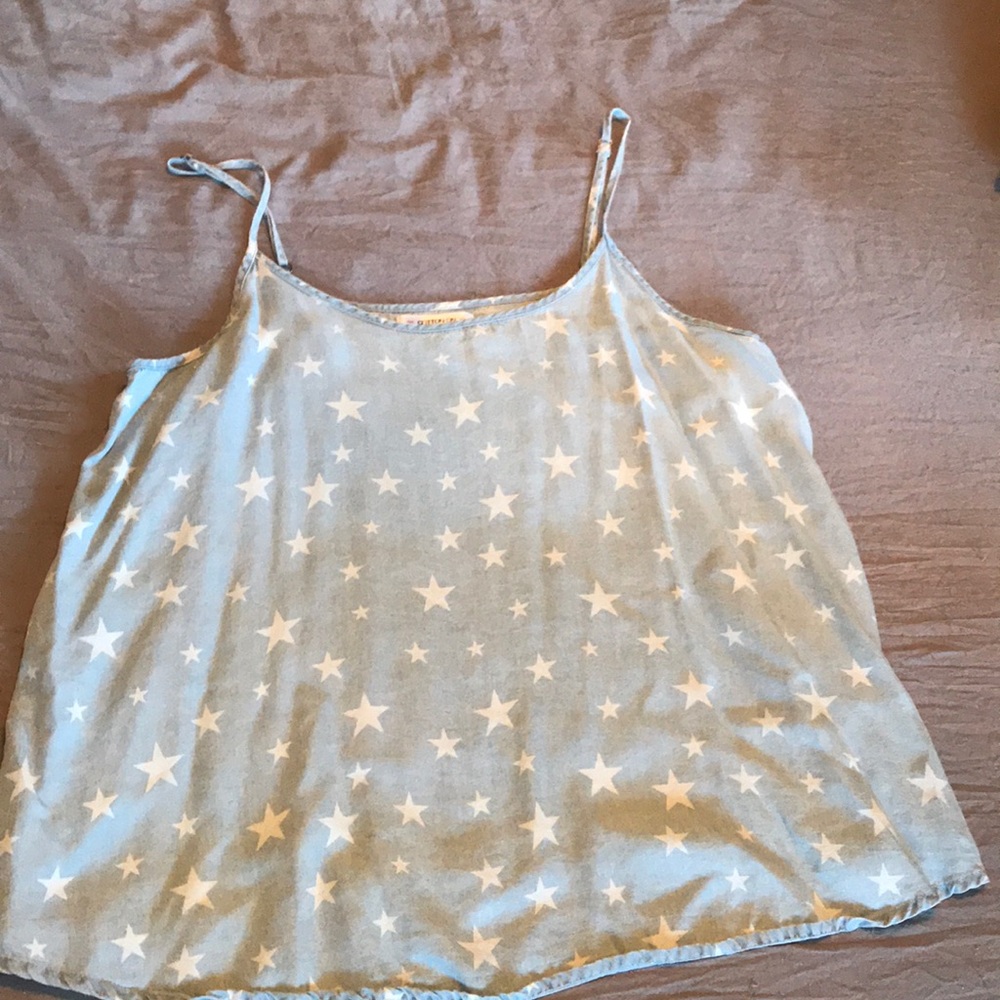 Flowy cotton on tank